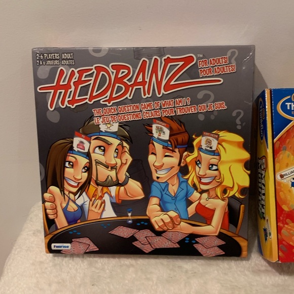 Hedbanz & Smart mouth game duo - Picture 2 of 6